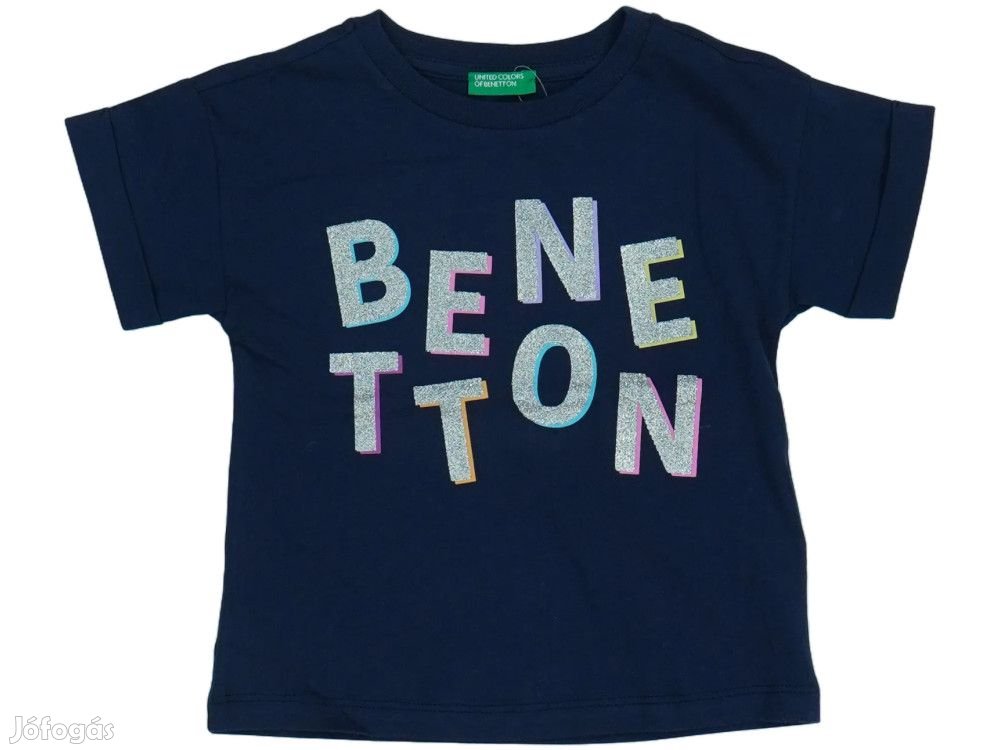 Benetton Új (címkés) Lány Póló (Méret: 86)