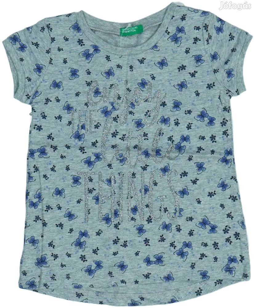 Benetton Új (címkés) Lány Póló (Méret: 86)