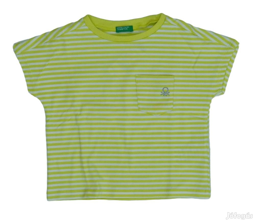 Benetton Új (címkés) Lány Póló (Méret: 92)