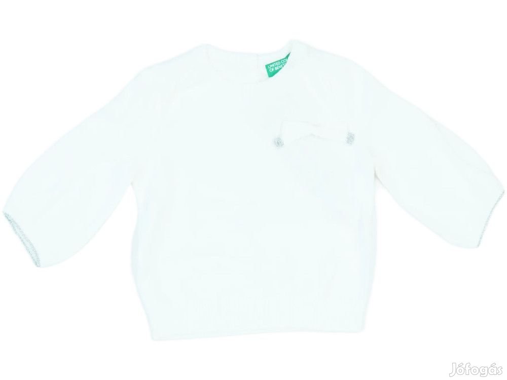 Benetton Új (címkés) Lány Pulóver (Méret: 68)