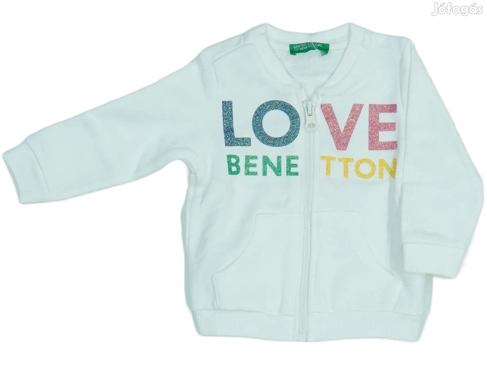 Benetton Új címkés Lány Pulóver Méret 68