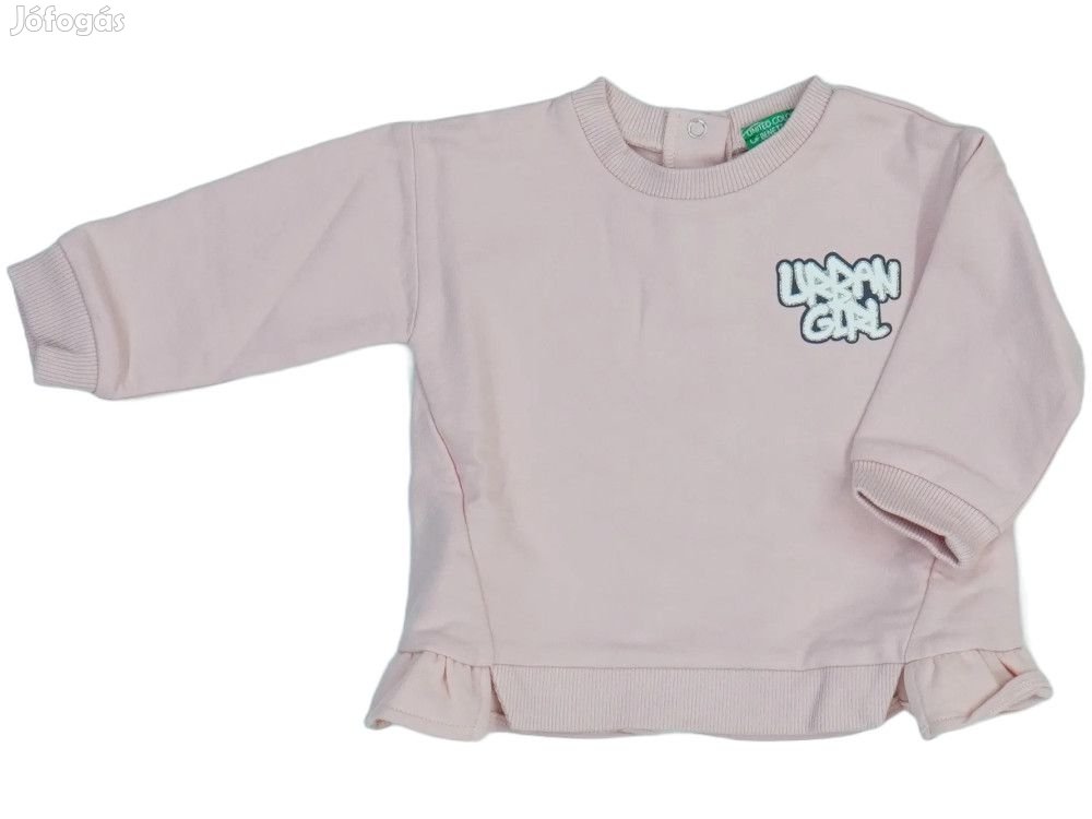 Benetton Új címkés Lány Pulóver Méret 74