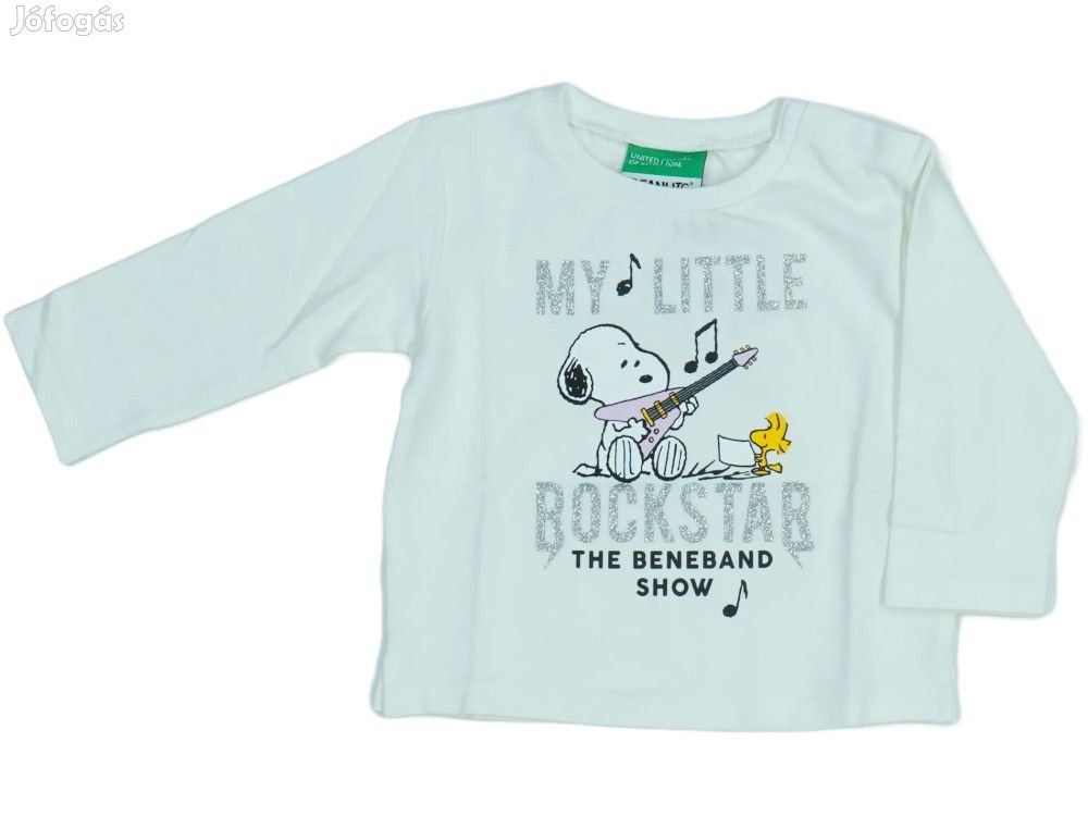 Benetton Új címkés Lány Pulóver Méret 74