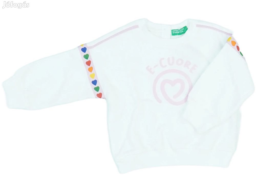 Benetton Új címkés Lány Pulóver Méret 80