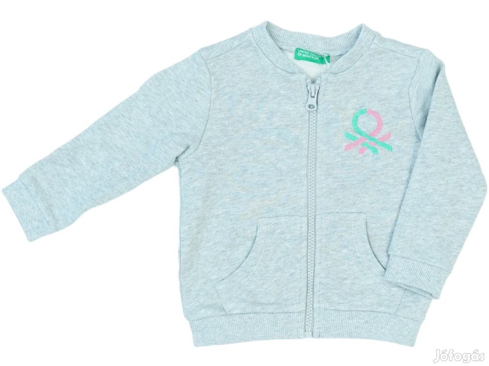 Benetton Új (címkés) Lány Pulóver (Méret: 80)