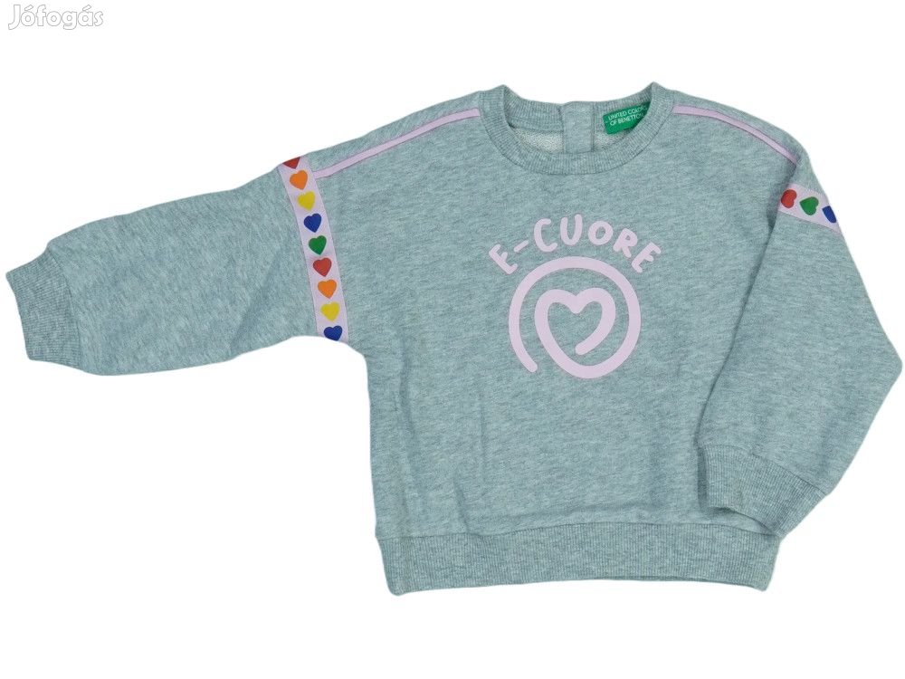 Benetton Új címkés Lány Pulóver Méret 80