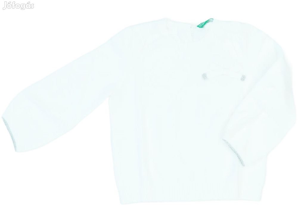 Benetton Új (címkés) Lány Pulóver (Méret: 86)