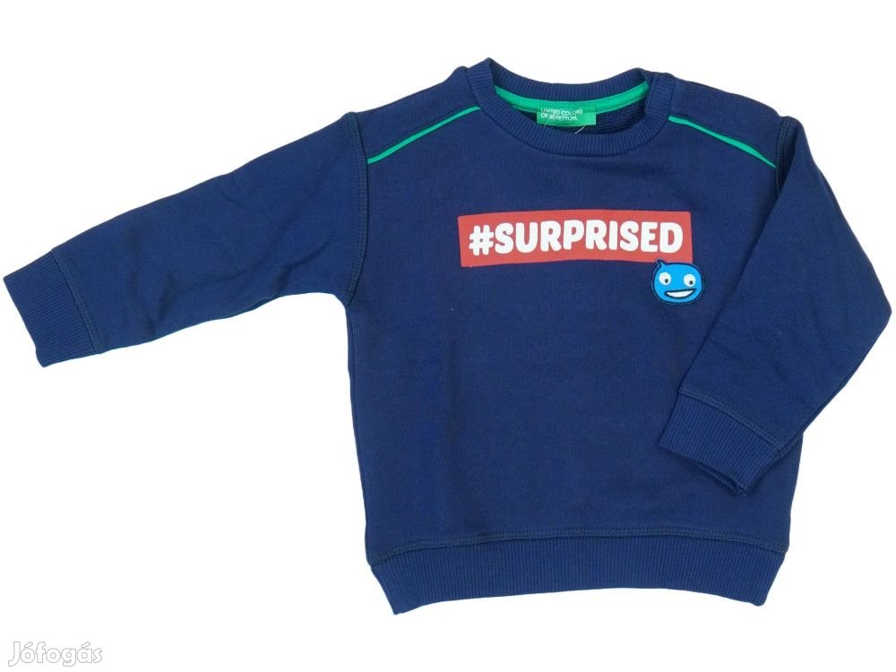 Benetton Új (címkés) Lány Pulóver (Méret: 86)