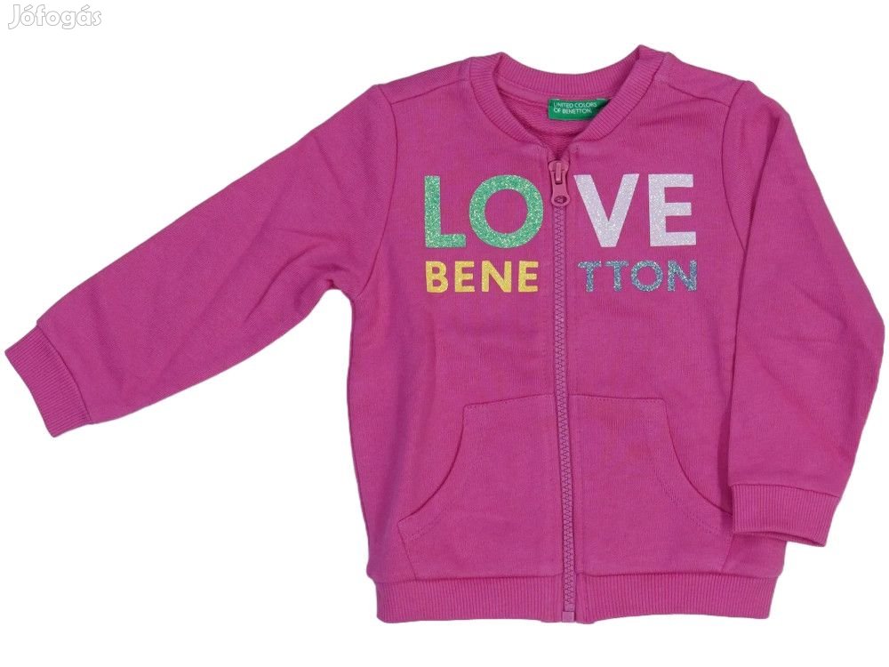 Benetton Új címkés Lány Pulóver Méret 86
