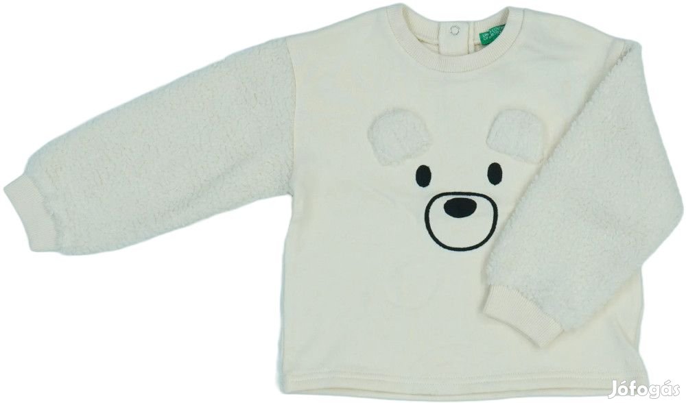 Benetton Új (címkés) Lány Pulóver (Méret: 98)