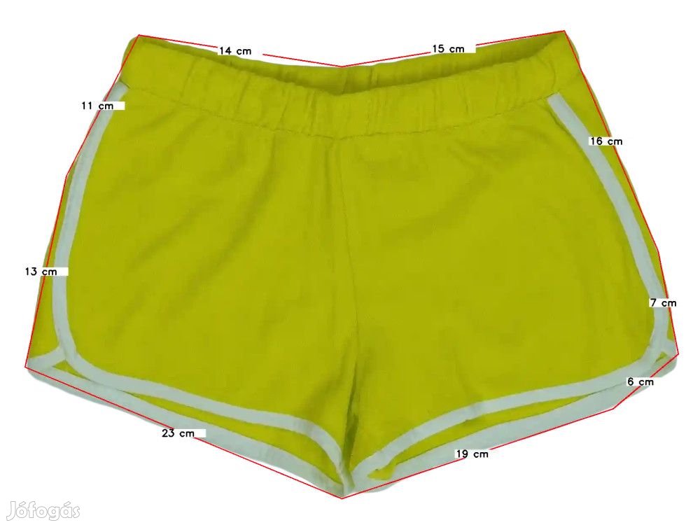 Benetton Új (címkés) Lány Rövidnadrág (Méret: 140)