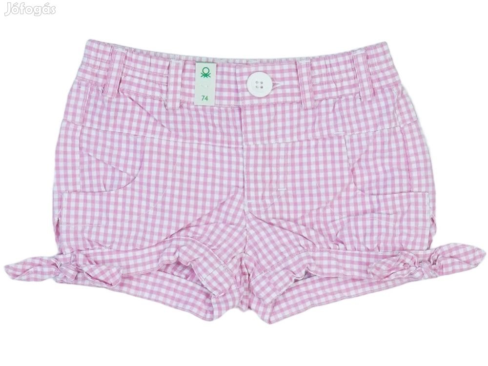 Benetton Új (címkés) Lány Rövidnadrág (Méret: 74)