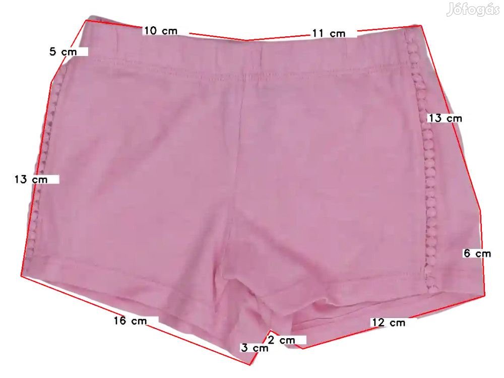 Benetton Új (címkés) Lány Rövidnadrág (Méret: 80)