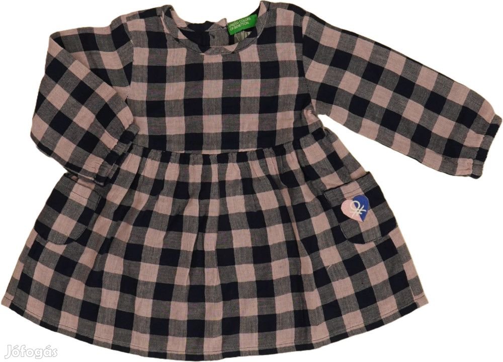 Benetton Új (címkés) Lány Ruha (Méret: 62)