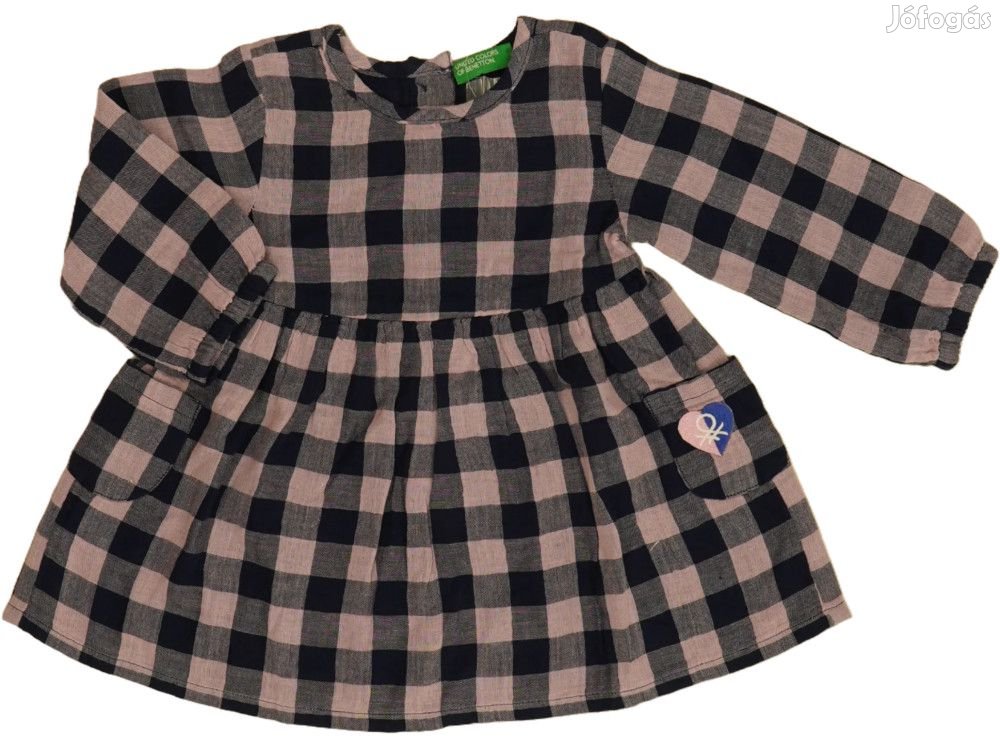 Benetton Új (címkés) Lány Ruha (Méret: 62)