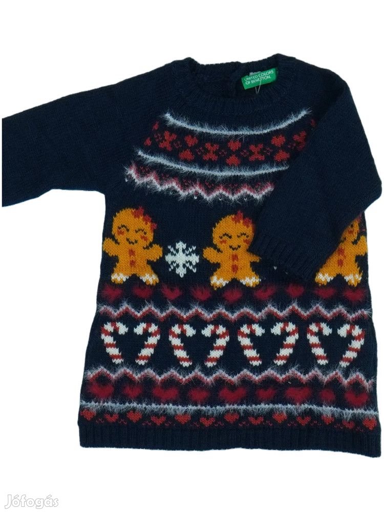 Benetton Új címkés Lány Ruha Méret 68