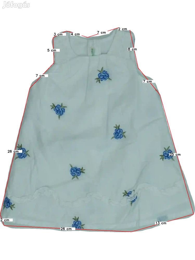 Benetton Új (címkés) Lány Ruha (Méret: 68)