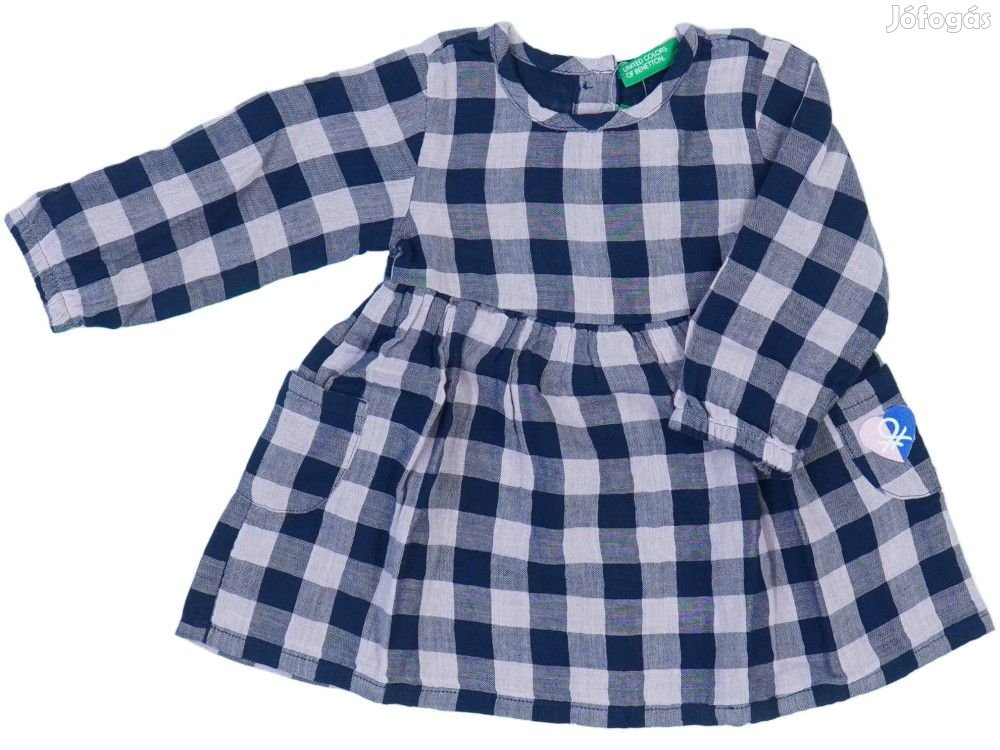 Benetton Új (címkés) Lány Ruha (Méret: 68)