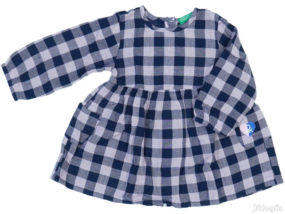 Benetton Új (címkés) Lány Ruha (Méret: 74)