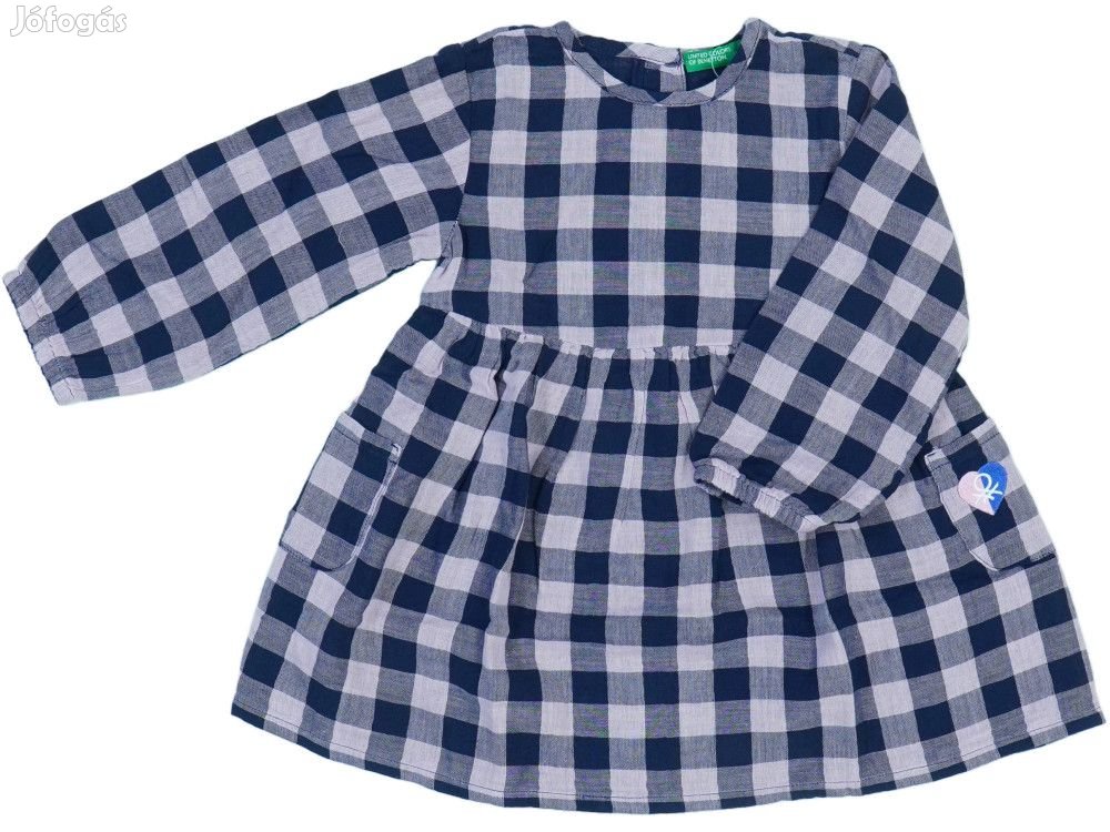 Benetton Új (címkés) Lány Ruha (Méret: 86)
