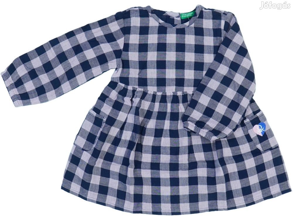 Benetton Új (címkés) Lány Ruha (Méret: 86)