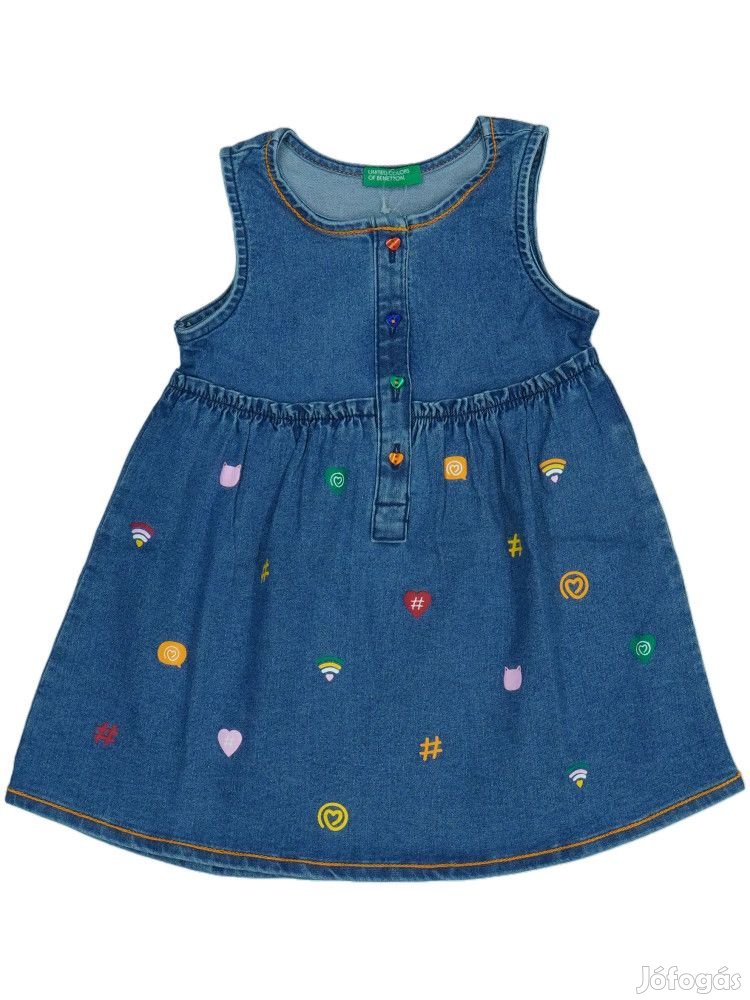 Benetton Új címkés Lány Ruha Méret 92