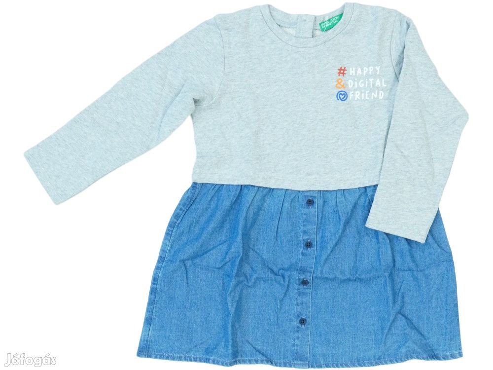 Benetton Új (címkés) Lány Ruha (Méret: 98)