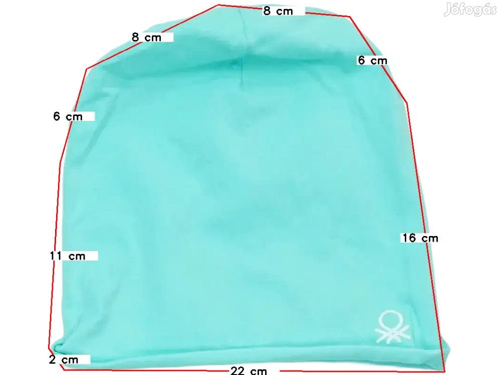 Benetton Új (címkés) Lány Sapka (Méret: 110)