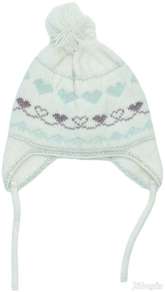 Benetton Új (címkés) Lány Sapka (Méret: 86)