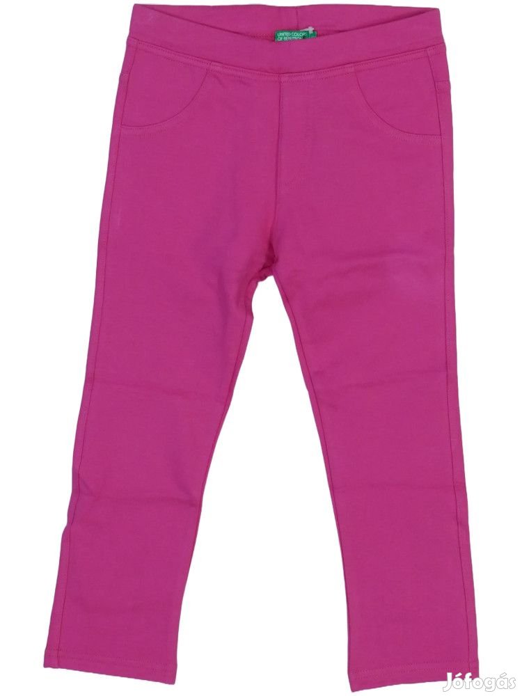 Benetton Új (címkés) Lány Stretch nadrág (Méret: 104)