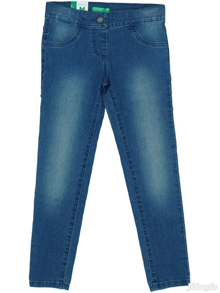 Benetton Új (címkés) Lány Stretch nadrág (Méret: 128)