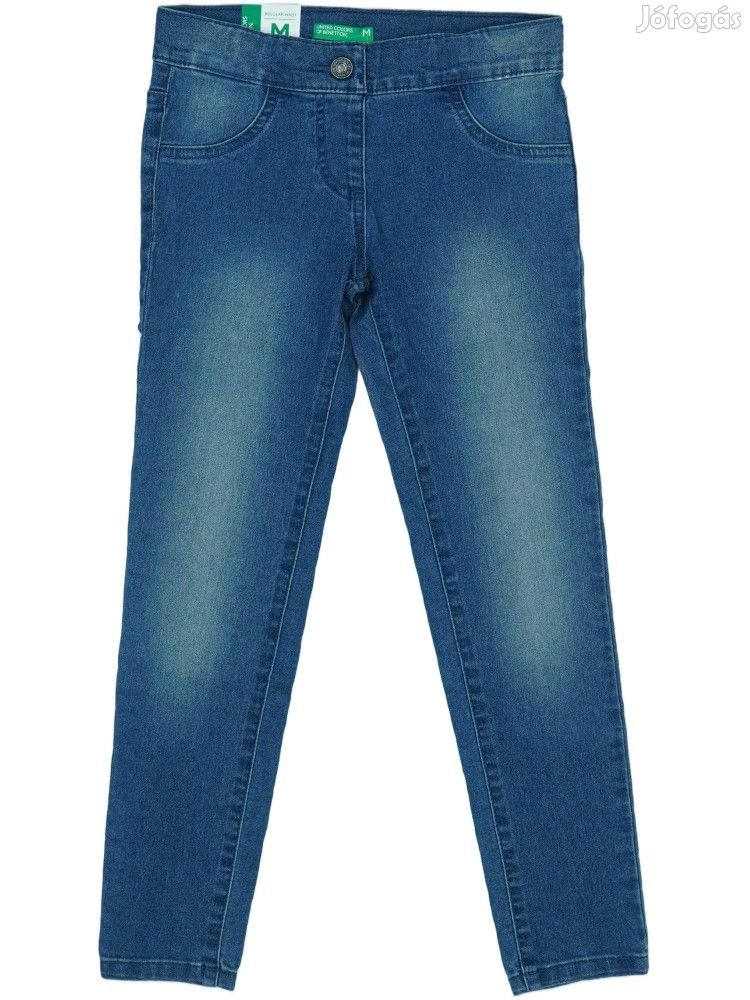 Benetton Új (címkés) Lány Stretch nadrág (Méret: 128)