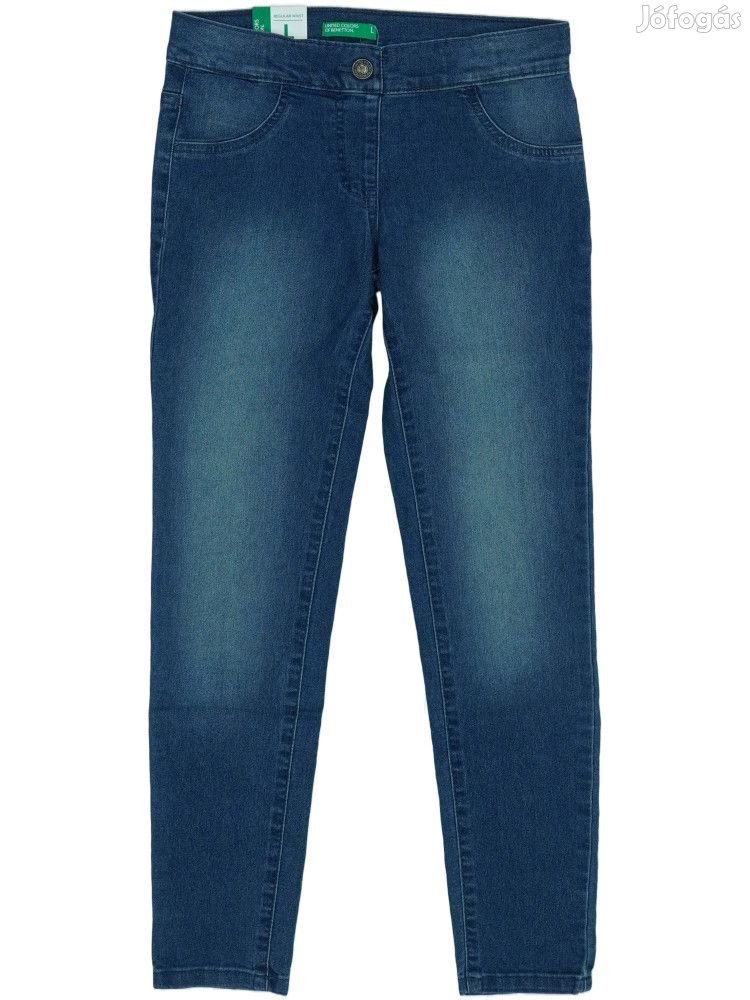 Benetton Új (címkés) Lány Stretch nadrág (Méret: 140)