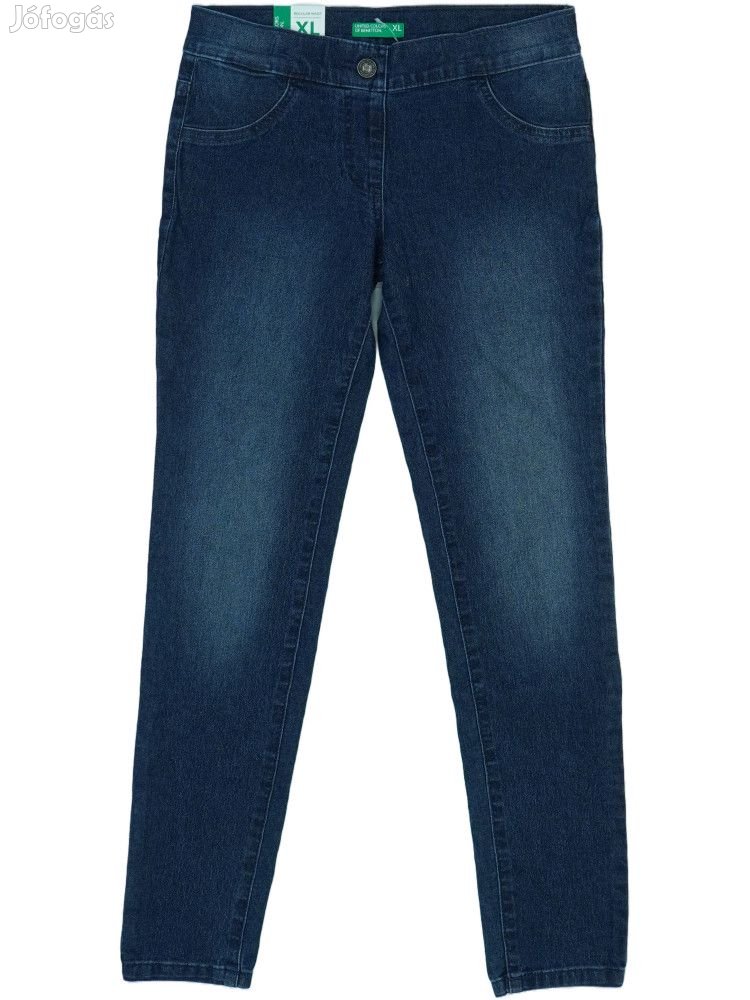 Benetton Új (címkés) Lány Stretch nadrág (Méret: 146)