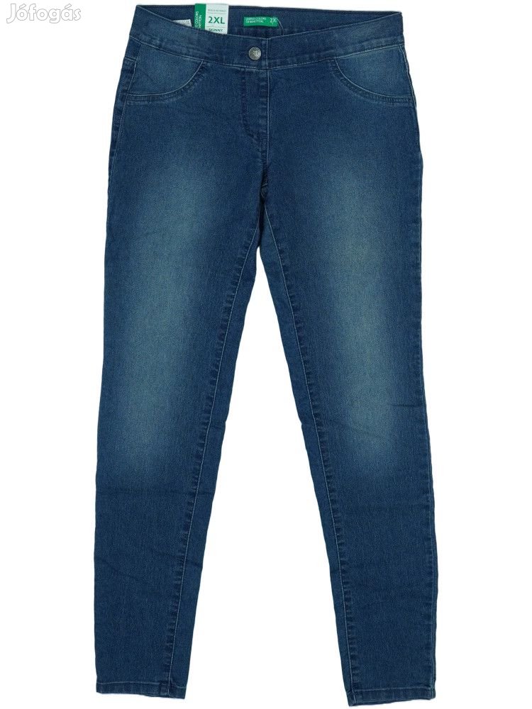 Benetton Új (címkés) Lány Stretch nadrág (Méret: 158)