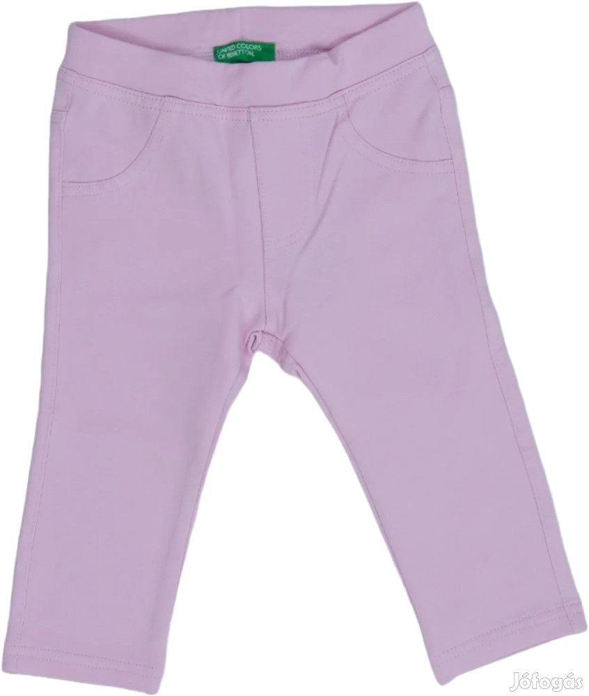 Benetton Új (címkés) Lány Stretch nadrág (Méret: 68)