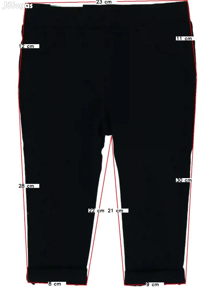 Benetton Új (címkés) Lány Stretch nadrág (Méret: 68)