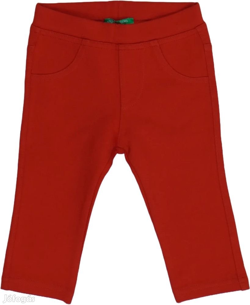Benetton Új (címkés) Lány Stretch nadrág (Méret: 74)