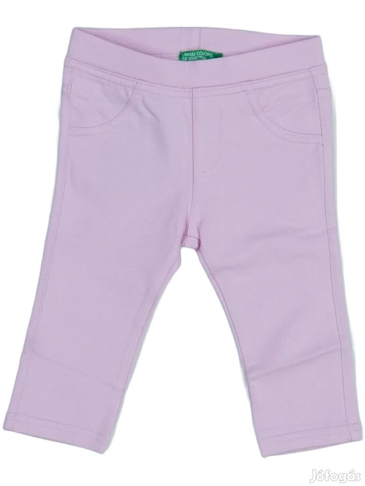 Benetton Új (címkés) Lány Stretch nadrág (Méret: 74)