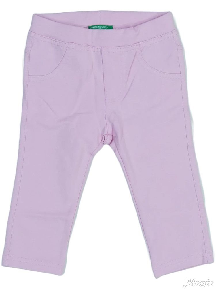 Benetton Új (címkés) Lány Stretch nadrág (Méret: 80)