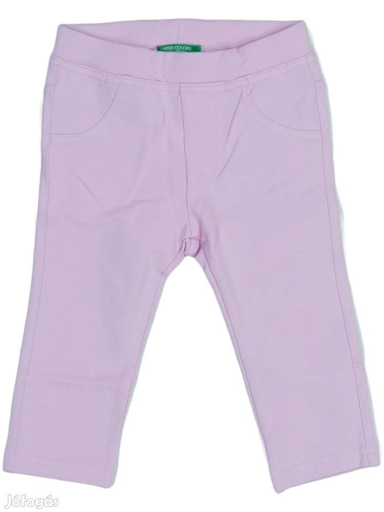 Benetton Új (címkés) Lány Stretch nadrág (Méret: 80)