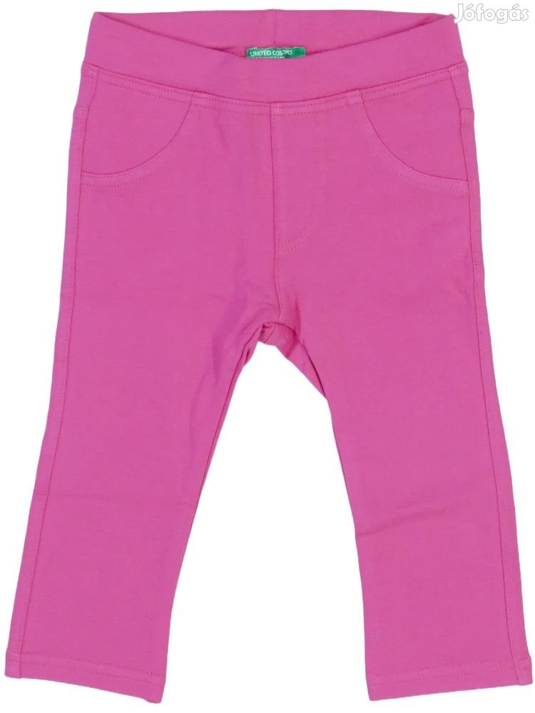 Benetton Új (címkés) Lány Stretch nadrág (Méret: 80)