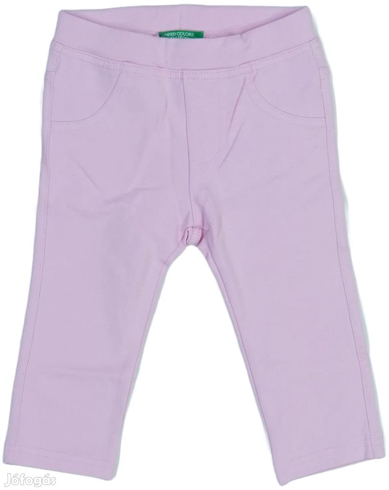 Benetton Új (címkés) Lány Stretch nadrág (Méret: 80)
