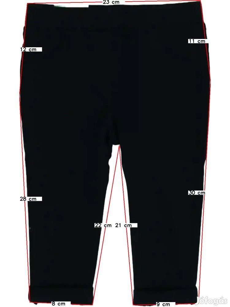 Benetton Új (címkés) Lány Stretch nadrág (Méret: 80)