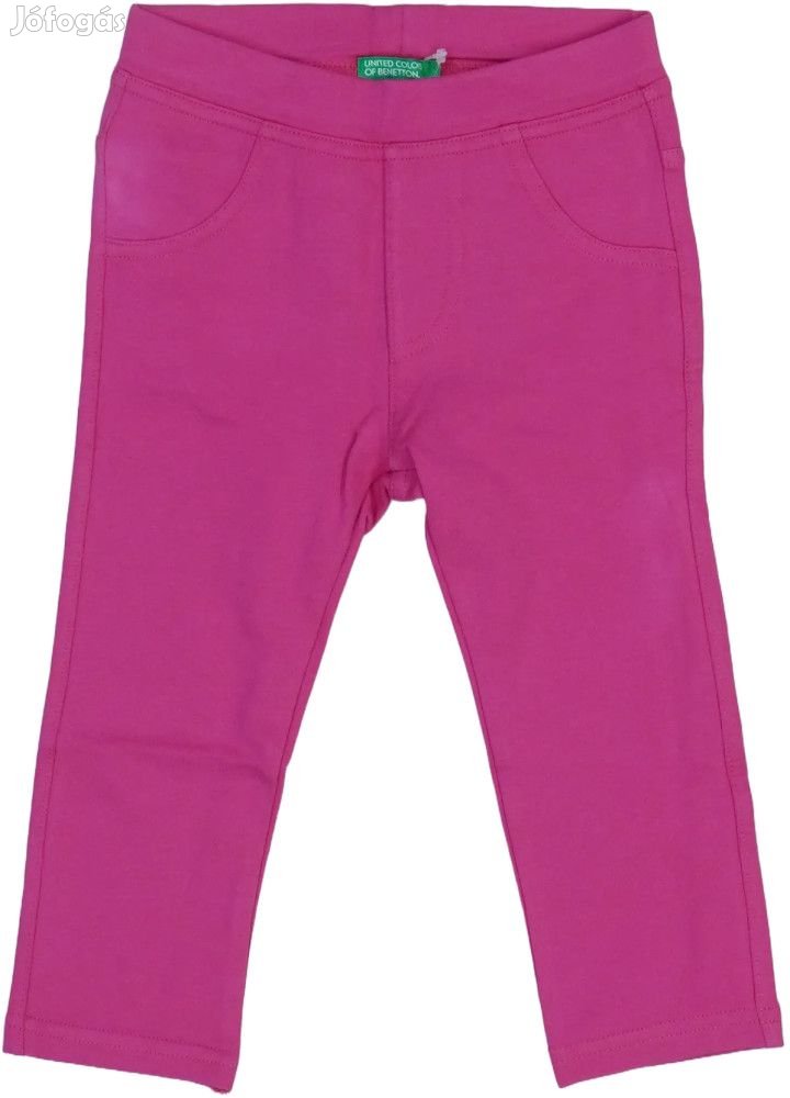 Benetton Új (címkés) Lány Stretch nadrág (Méret: 86)