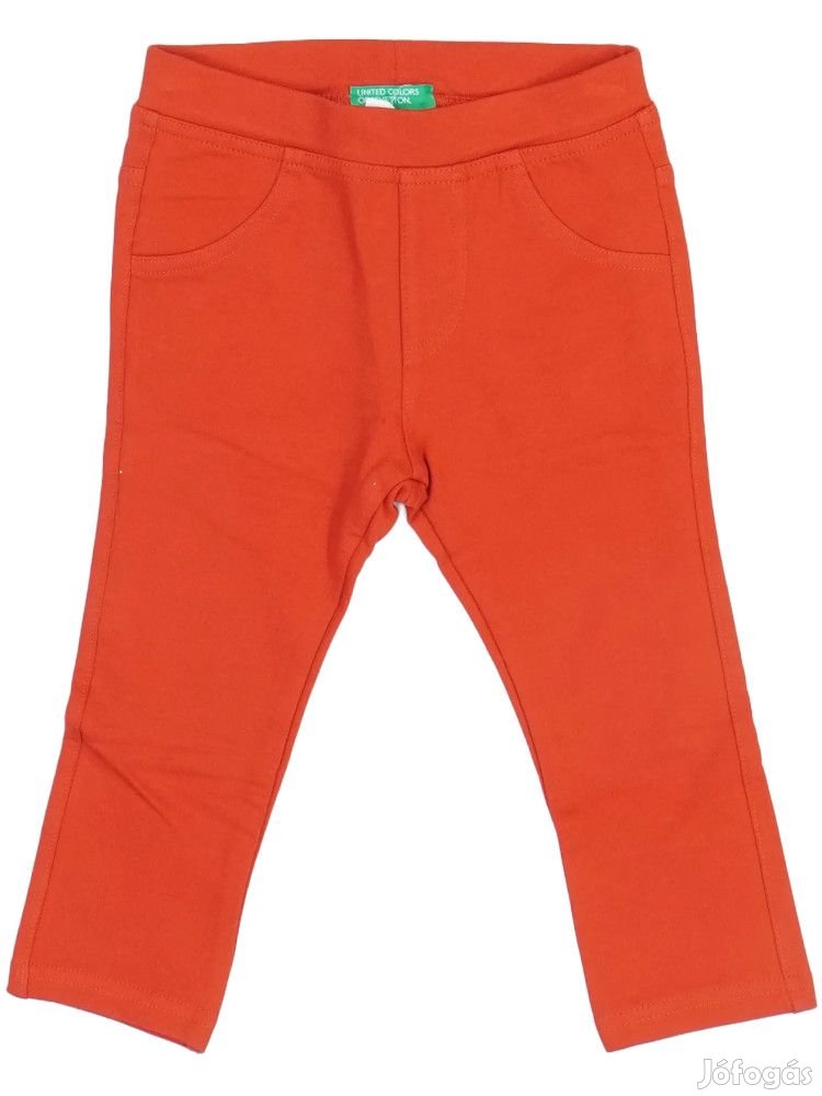 Benetton Új (címkés) Lány Stretch nadrág (Méret: 86)