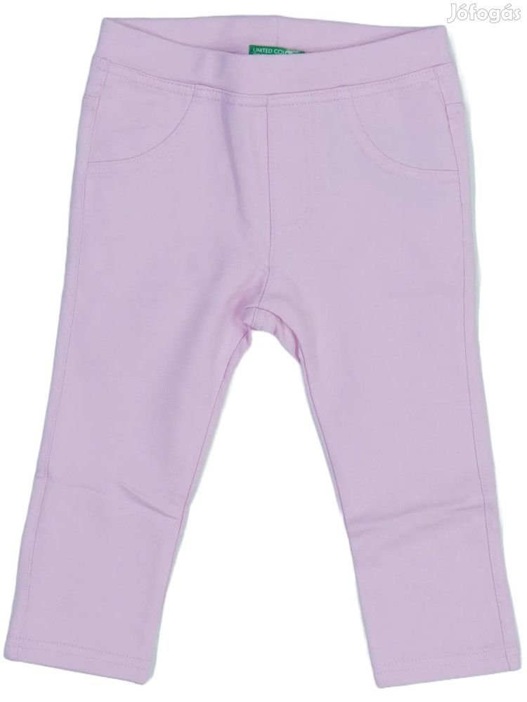 Benetton Új (címkés) Lány Stretch nadrág (Méret: 86)