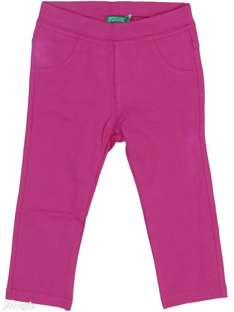 Benetton Új (címkés) Lány Stretch nadrág (Méret: 86)