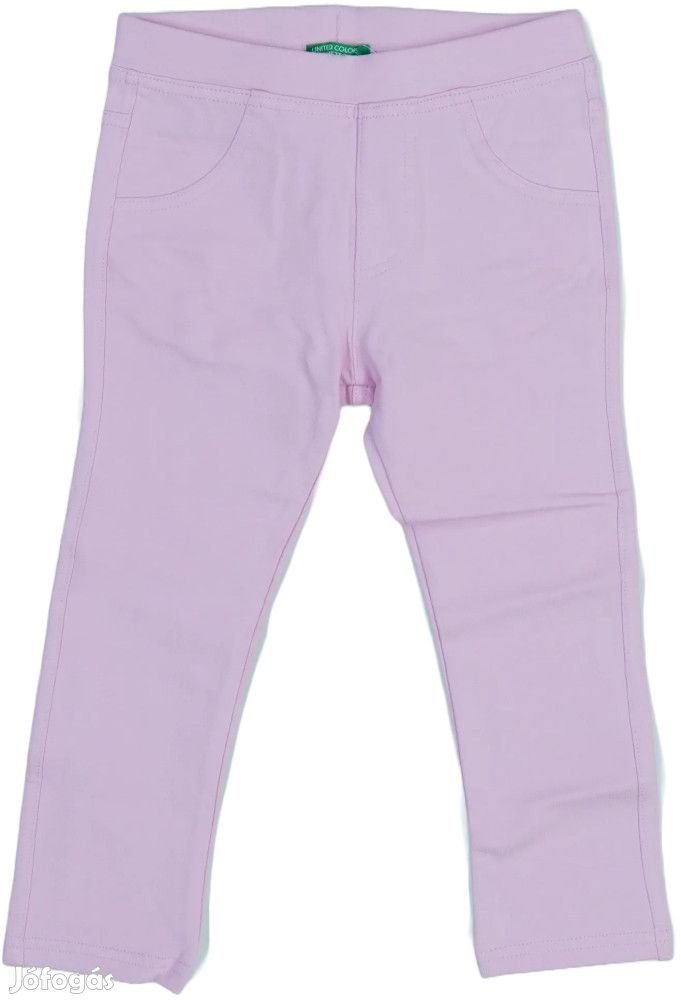 Benetton Új (címkés) Lány Stretch nadrág (Méret: 98)