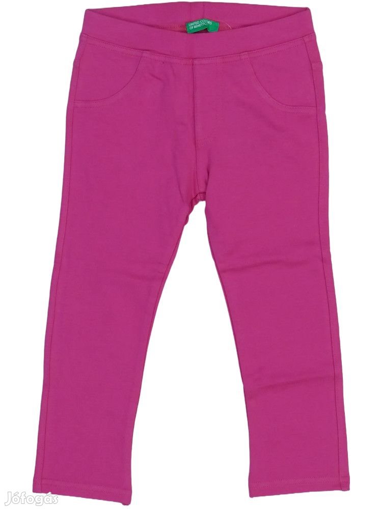 Benetton Új (címkés) Lány Stretch nadrág (Méret: 98)